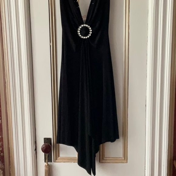 Vizio -  Black Halter Top Dress - Medium - Picture 2 of 16